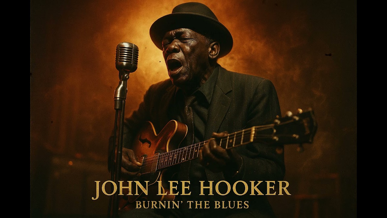 John Lee Hooker – Burnin’ the Blues  1950s Electr