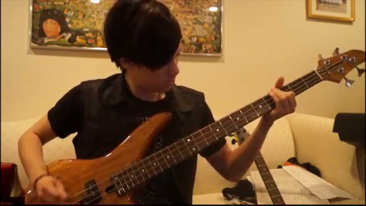 From First To Last - Note To Self (bass cover)