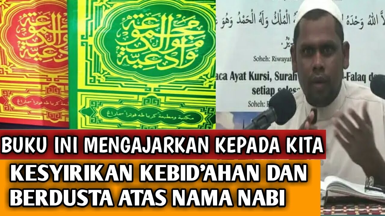 Macam-macam Kesesatan Pada Buku Marhaban ( Ustaz Halim Hassan )