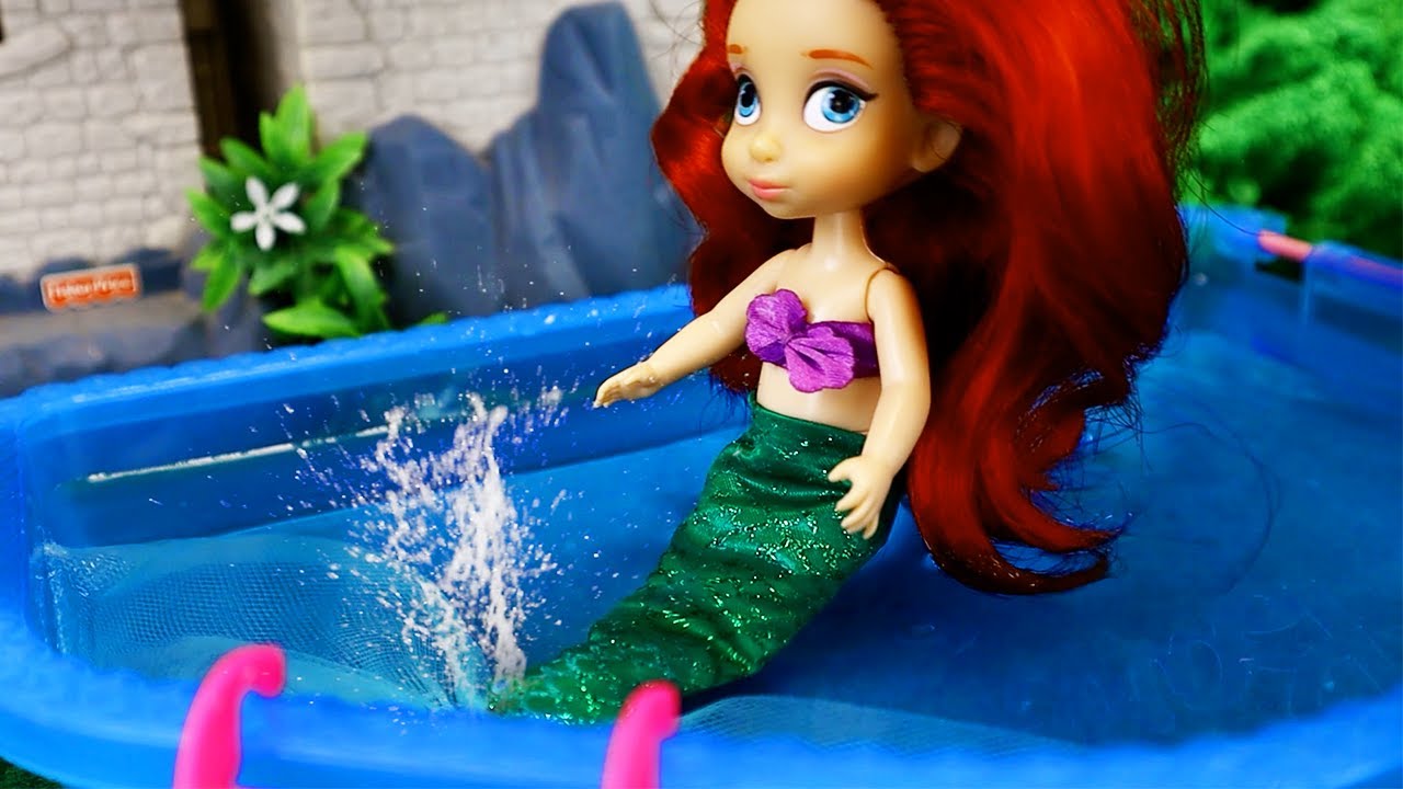 🧘‍♀️ The Juniors Turn Their Garden into a SPA 🍫💆‍♀️ Disney Princesses | Luna's Stories