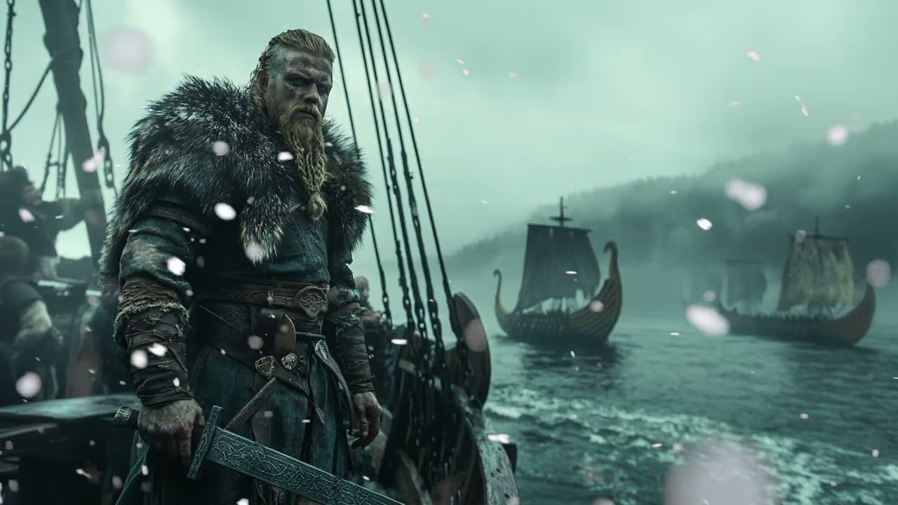 Viking's Journey - Atmospheric Ambient Music with Powerful Drums - Deep Nordic Ambient Music