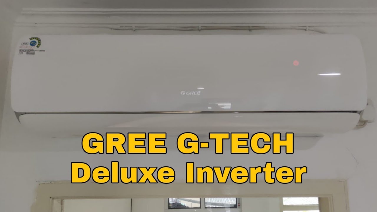 Cuci AC GREE G-TECH Deluxe Inverter