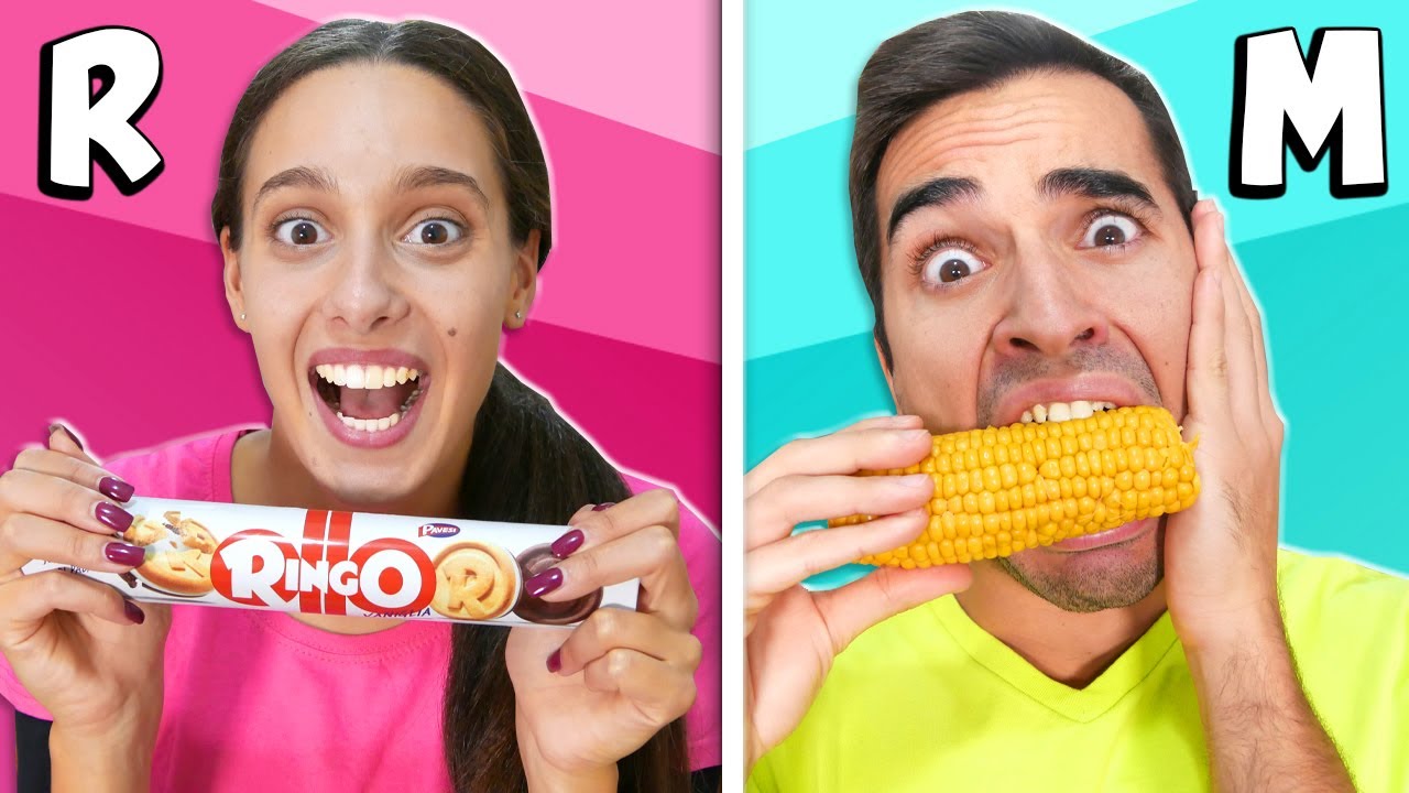 MANGIAMO SOLO IL CIBO DELLA PRIMA LETTERA DEL NOSTRO NOME PER 24 ORE!