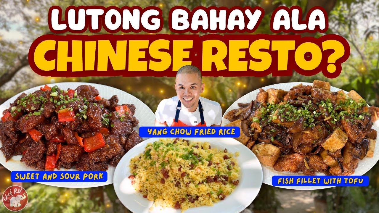 CHINESE RESTO DISHES AT HOME? MADALI LANG!
