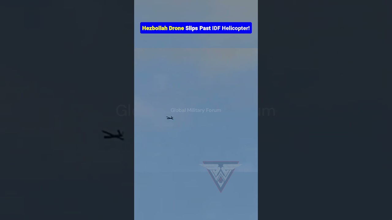 Hezbollah Suicide Drone Slipped Past Israeli Apache