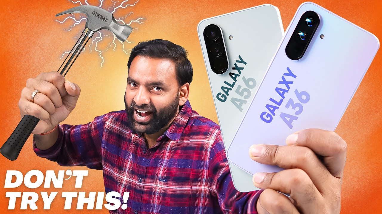 Most Improved Samsung Phone of 2025 - Awesome Intelligence, 6 OS Update, IP 67 | Galaxy A56 & A36