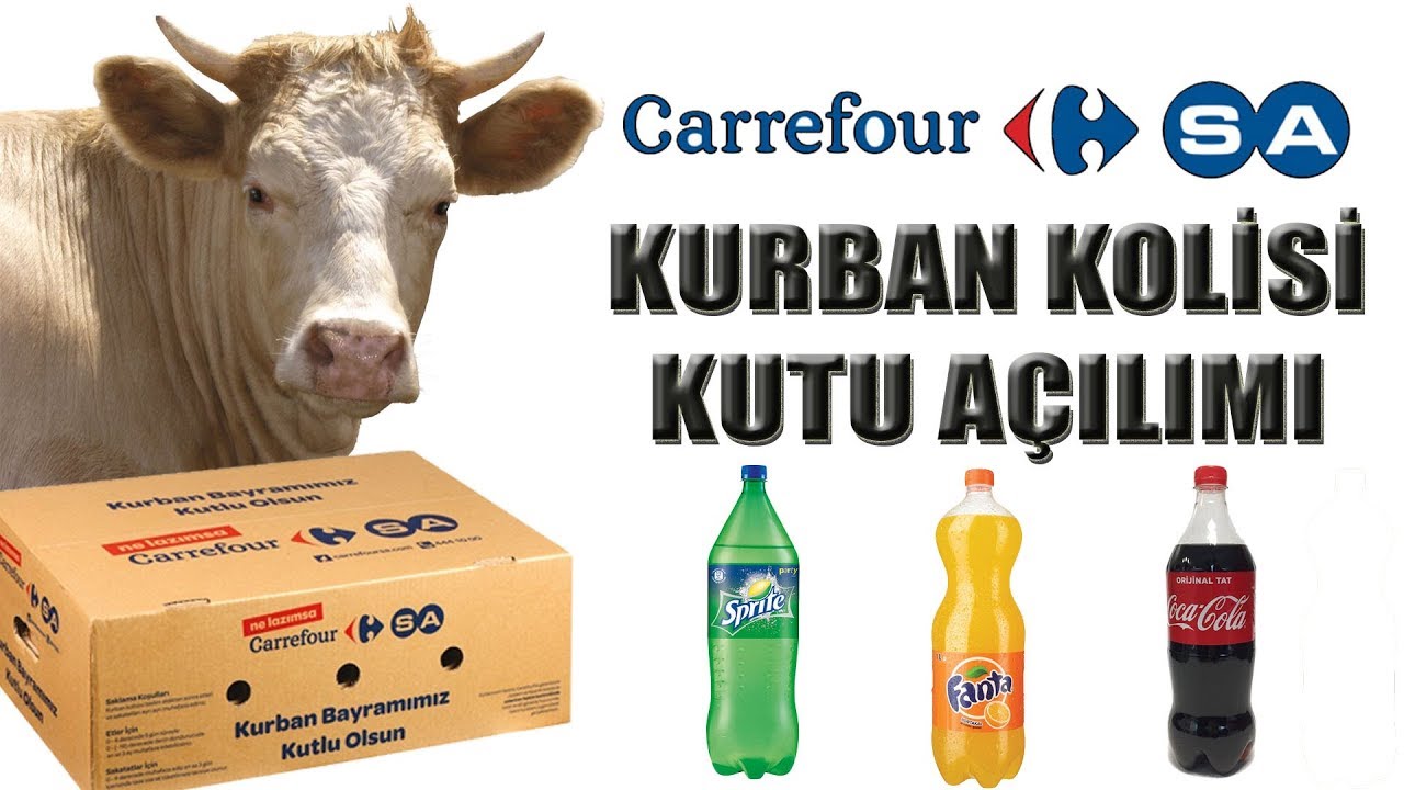 CARREFOUR'SA KURBAN KOLİSİ KUTU AÇILIMI