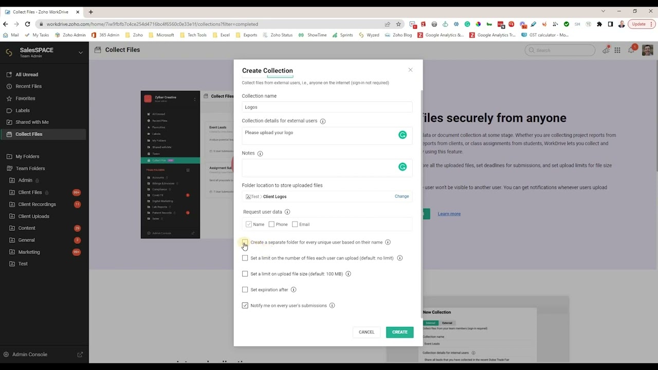 How to collect files from your clients, the easy way