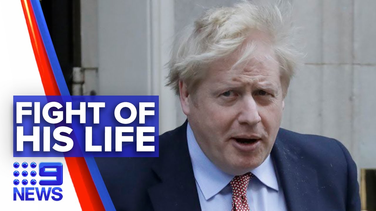 Coronavirus: Boris Johnson in intensive care | Nine News Australia
