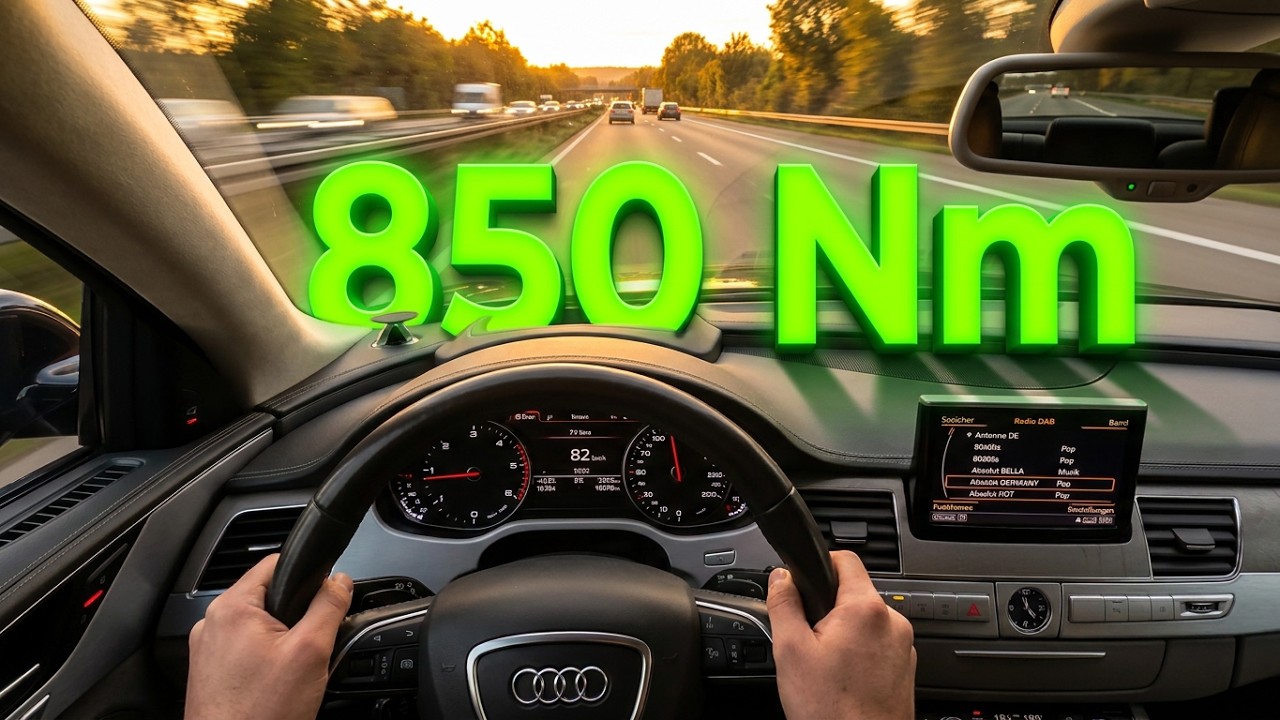 Audi A8 - 850 Nm | Autofahrt