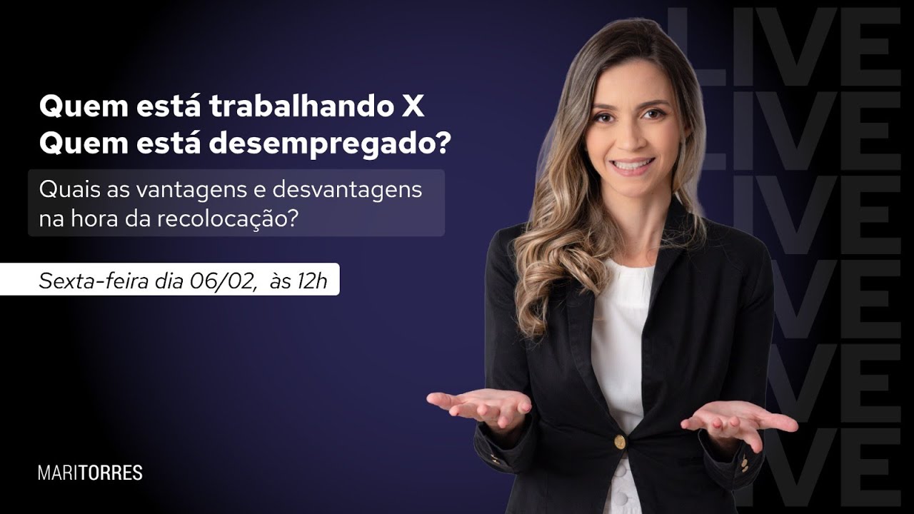 Quem está trabalhando X Quem está desempregado