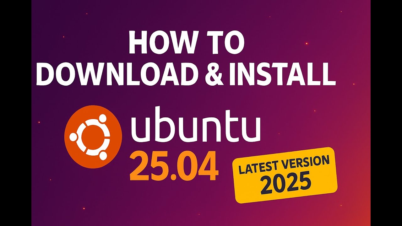 Как загрузить и установить Ubuntu 25.04!! [Последняя версия 2025 года]