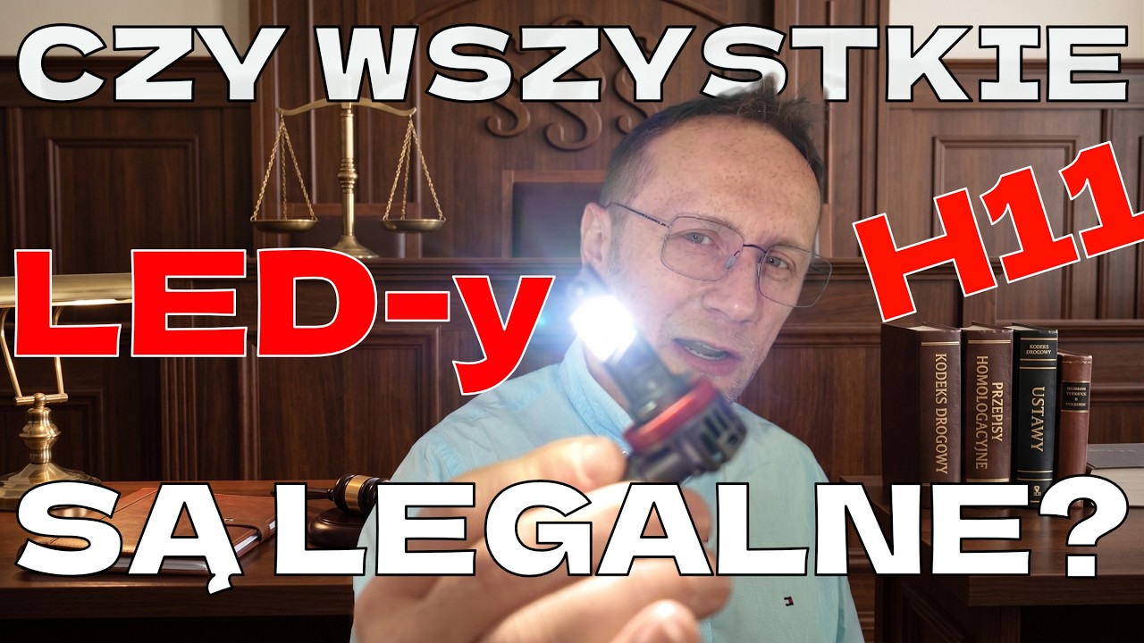 Kupujesz LEDy H11? Sprawdź to, zanim dostaniesz mandat
