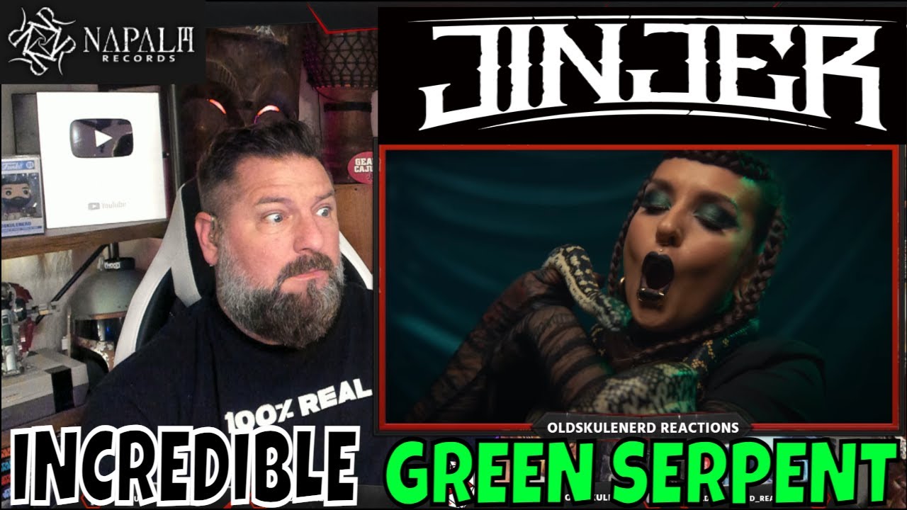 JINJER - GREEN SERPENT | OLDSKULENERD REACTION | NAPALM RECORDS
