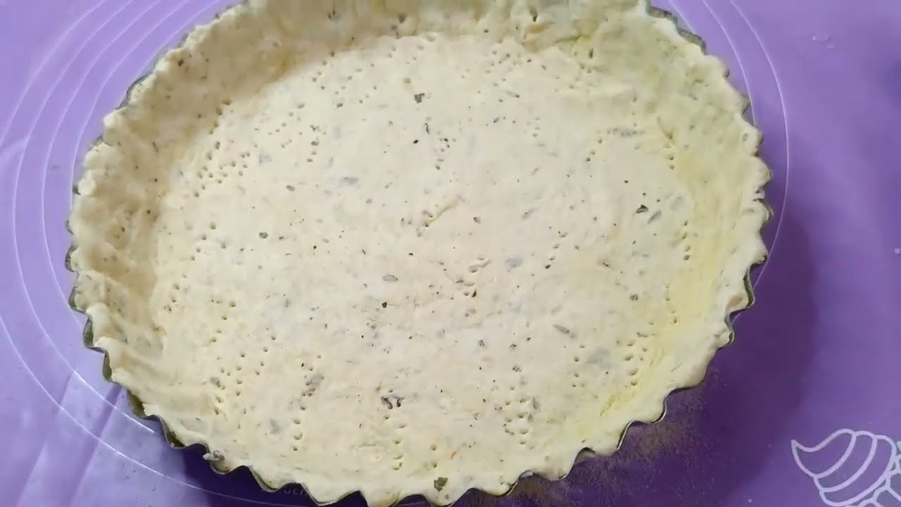 1 m26👌👌كيش   صحي بفواكه البحر والفرمسيل