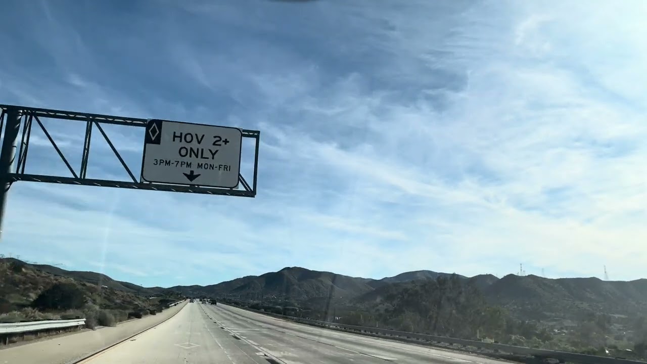 freeway 14  A ￼Palmdale cal ￼￼ qué chulada suscríbete, para más contenido, @diario Del Pueblo 🎥🎬🛩️￼￼