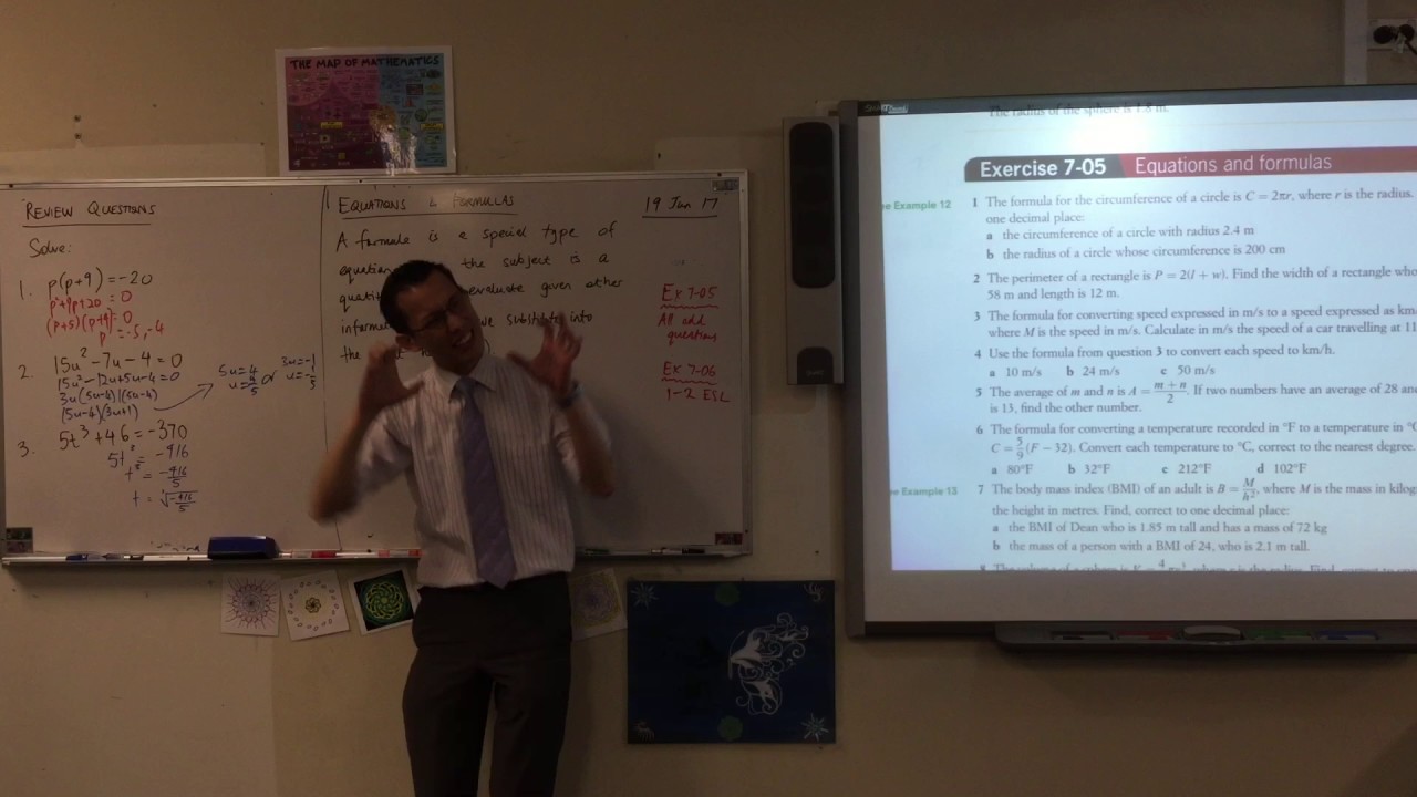 Y10 Review Questions (Solving quadratic equations)