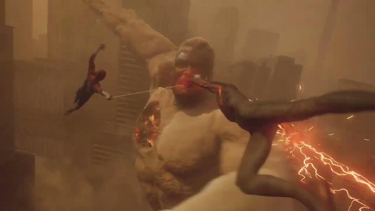Marvel's Spider-Man 2 Web strike sandman