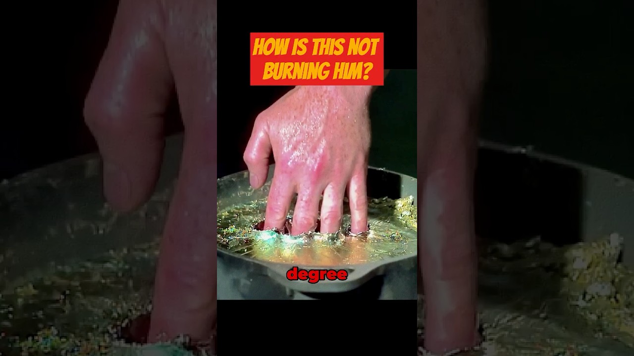 What Happens If You Touch Hot Metal? 😱