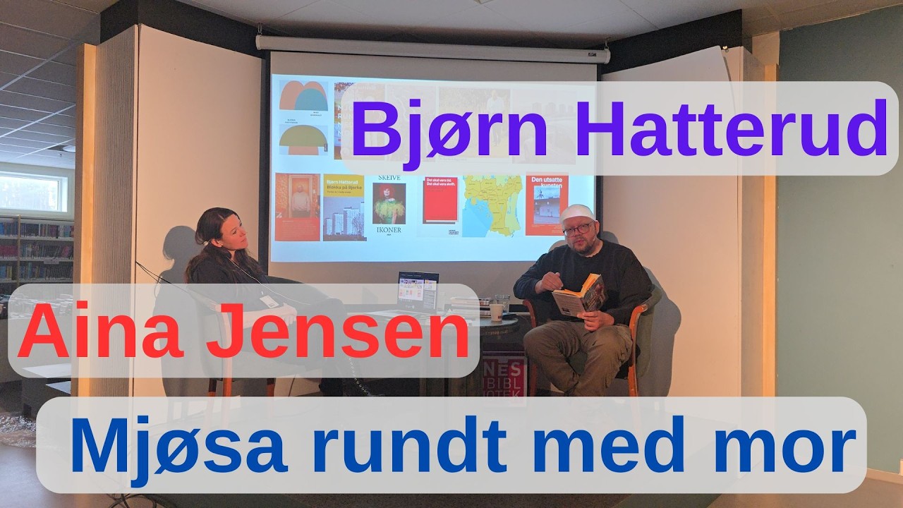 Fredagspåfyll: Mjøsa rundt med mor – Bjørn Hatterud i samtale med Aina Jensen