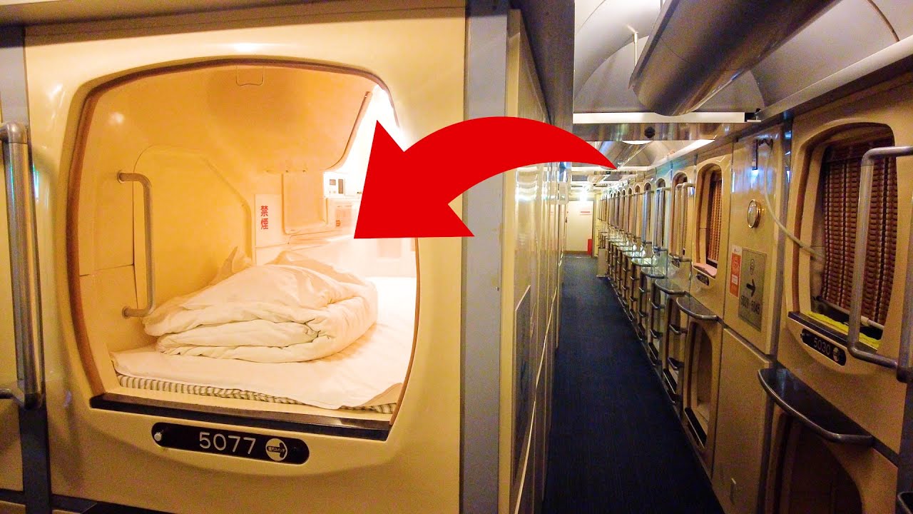 Наслаждайтесь лучшей сауной в первом в мире капсульном отеле😴🧖[Capsule Inn Osaka] Travel в одиночку