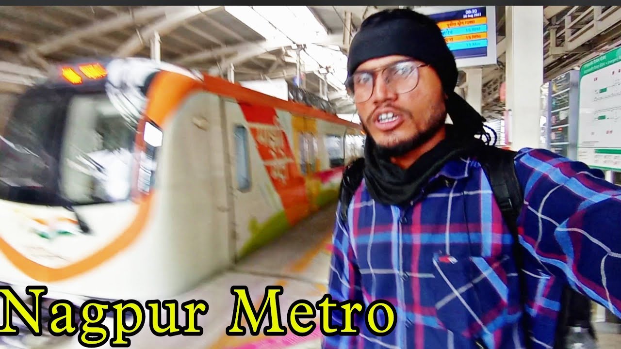 Nagpur Metro vlog || Morning ride || Ajni to Sitaburdi