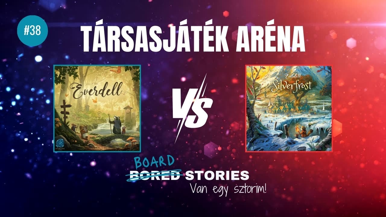Társasjáték aréna: Everdell 🔵 vs. Everdell: Silverfrost 🔴 #38