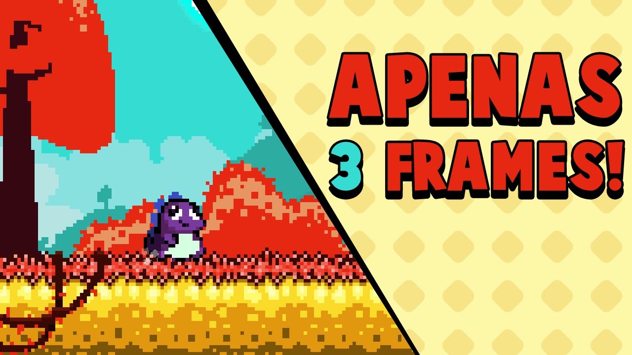 [Tutorial] Pixel Art - Animação de andar super fácil