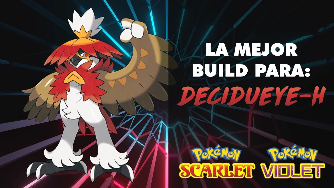 GUÍA COMPETITIVA DE DECIDUEYE-HISUI EN POKÉMON ESCARLATA Y PÚRPURA