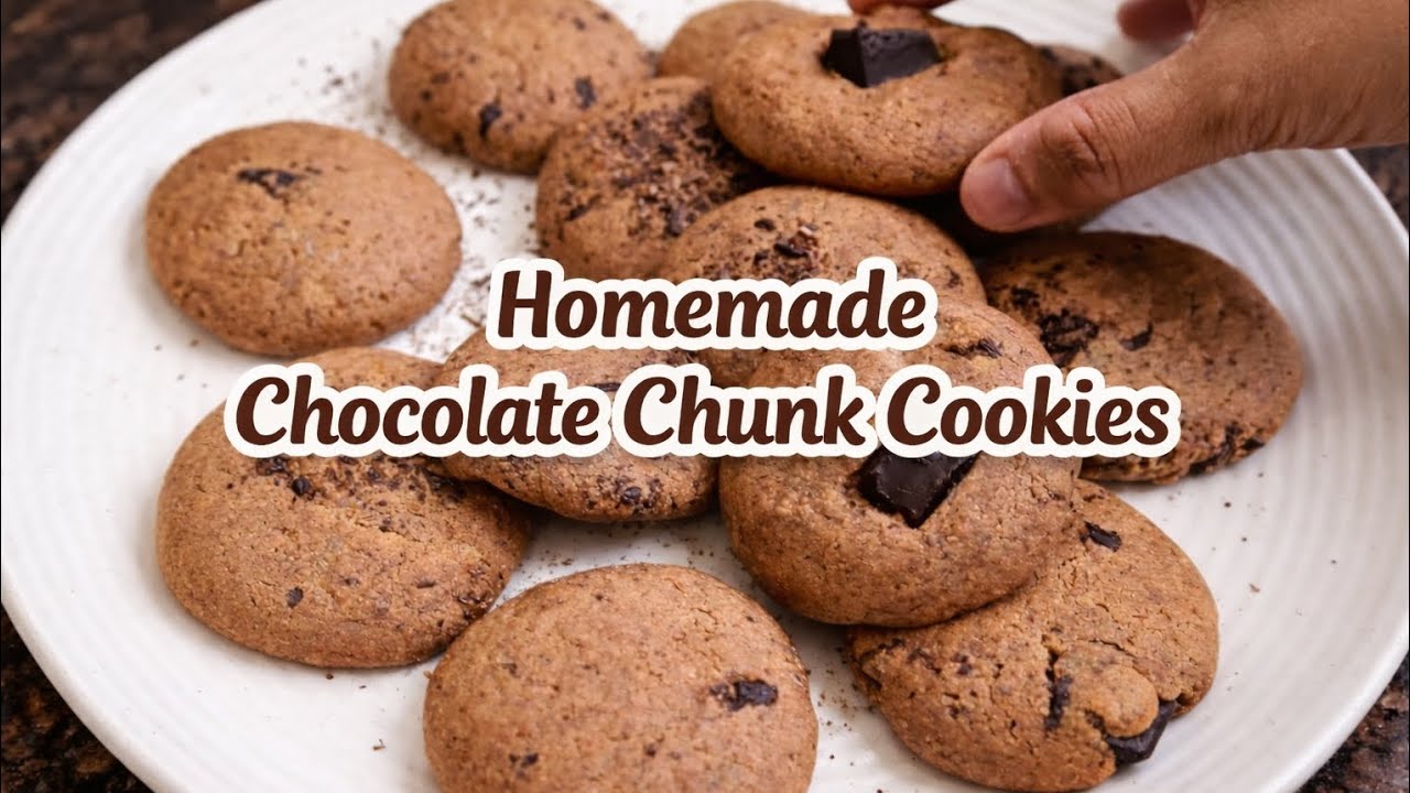 Homemade Butterscotch Chocolate Chunk Cookies 