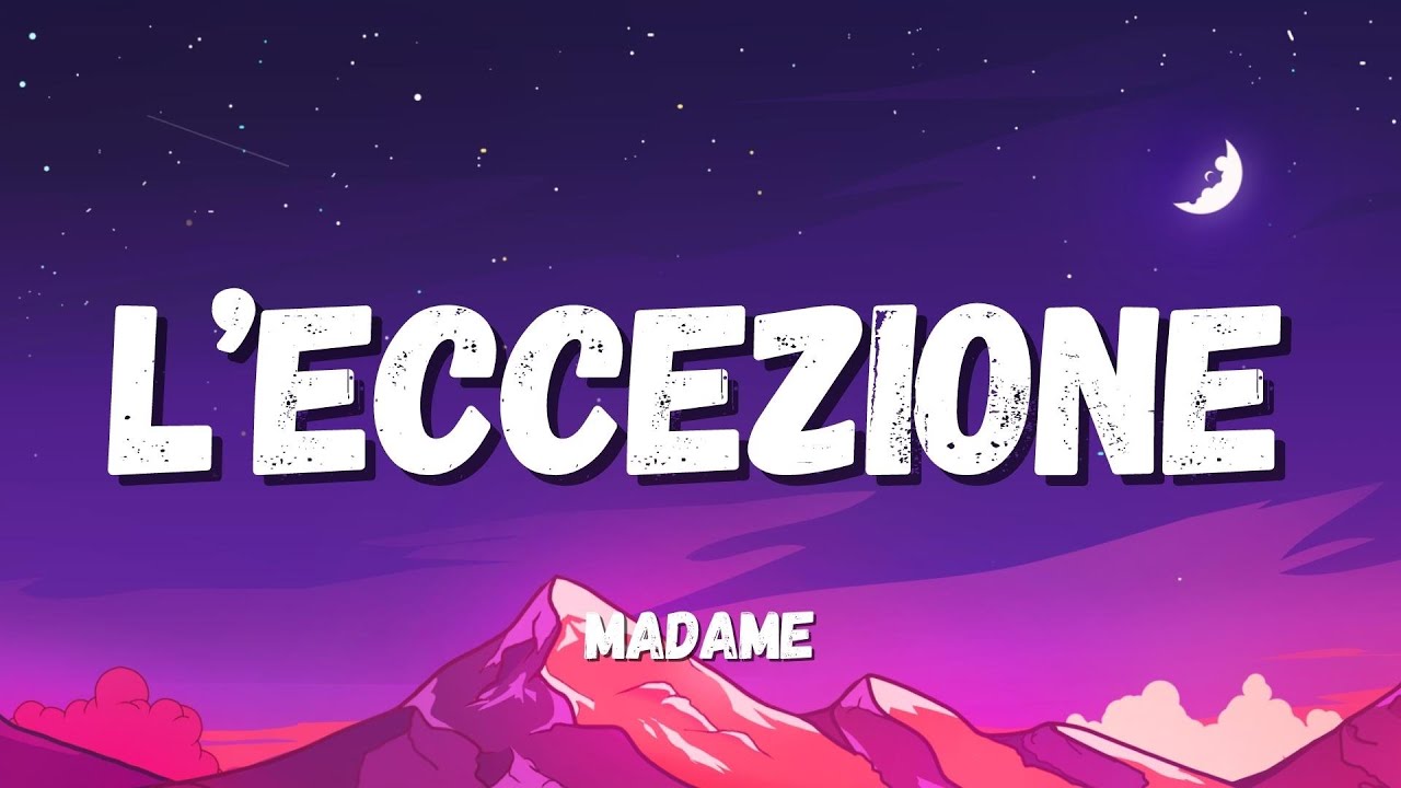 Madame - L’Eccezione (Testo/Lyrics) (from the Amazon Original Series BANG BANG BABY)