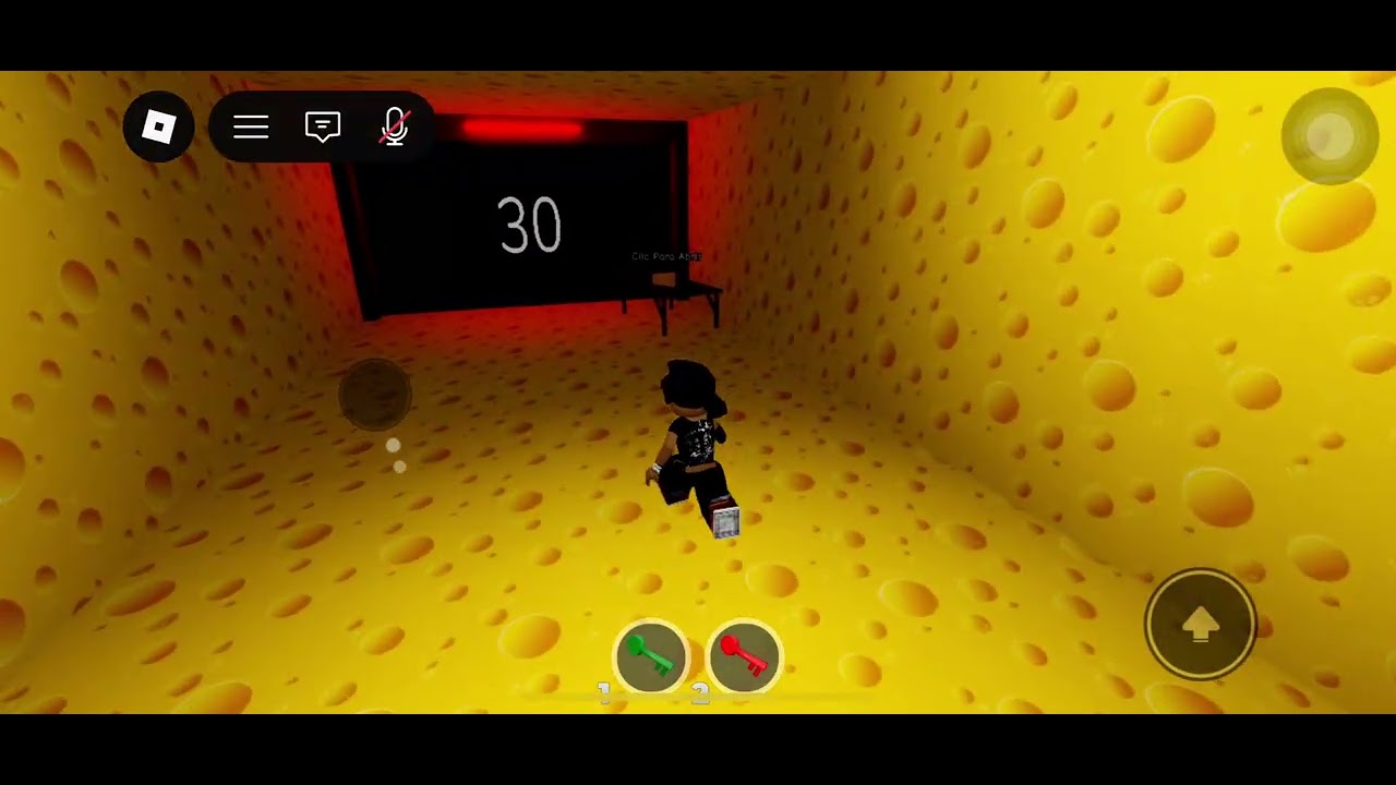 Jugando un laberinto de terror 