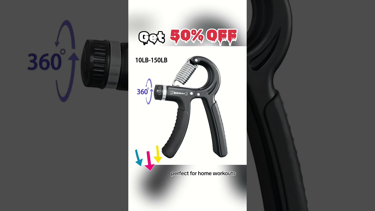 Boost strength with this essential tool! #handgripper #strength