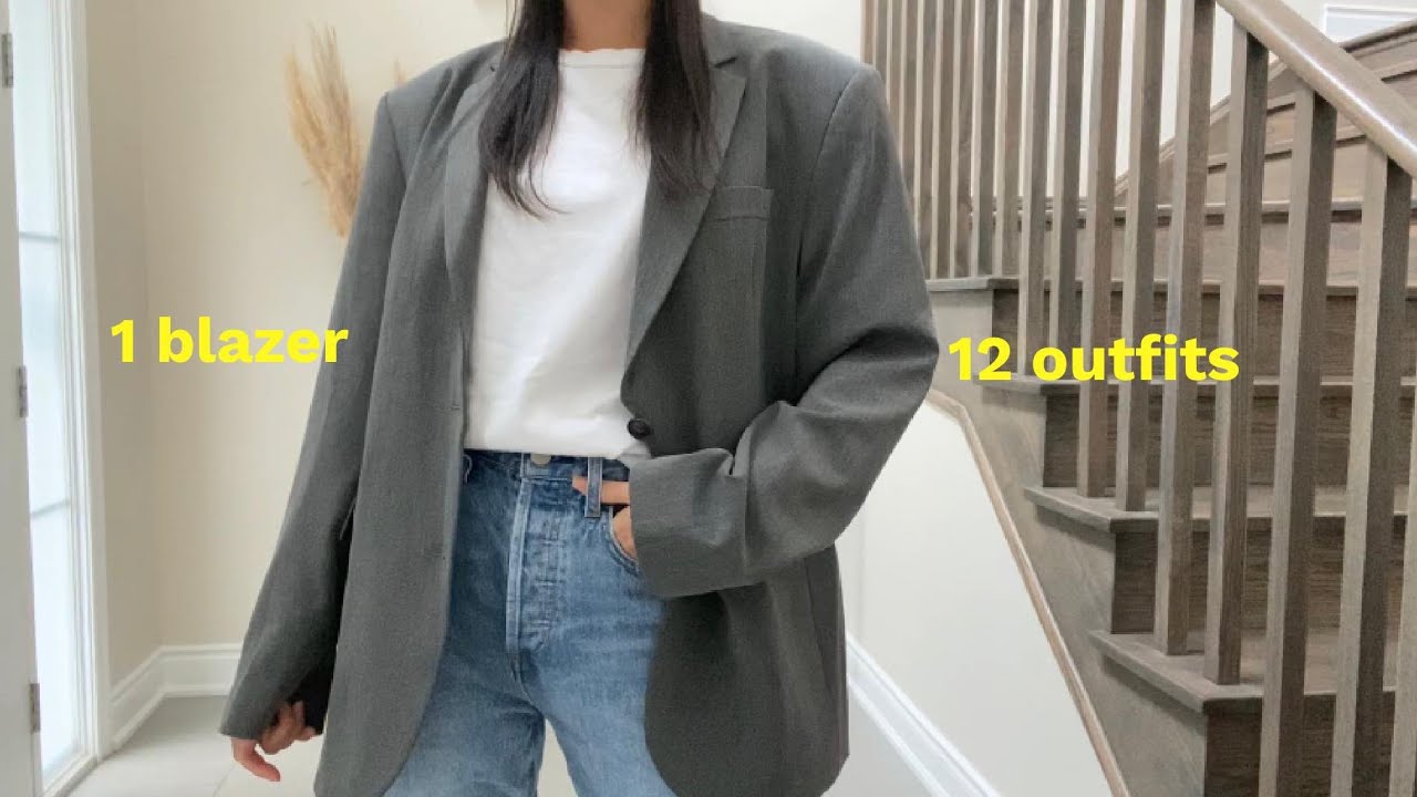 how to style an oversized blazer • Djerf Avenue forever blazer