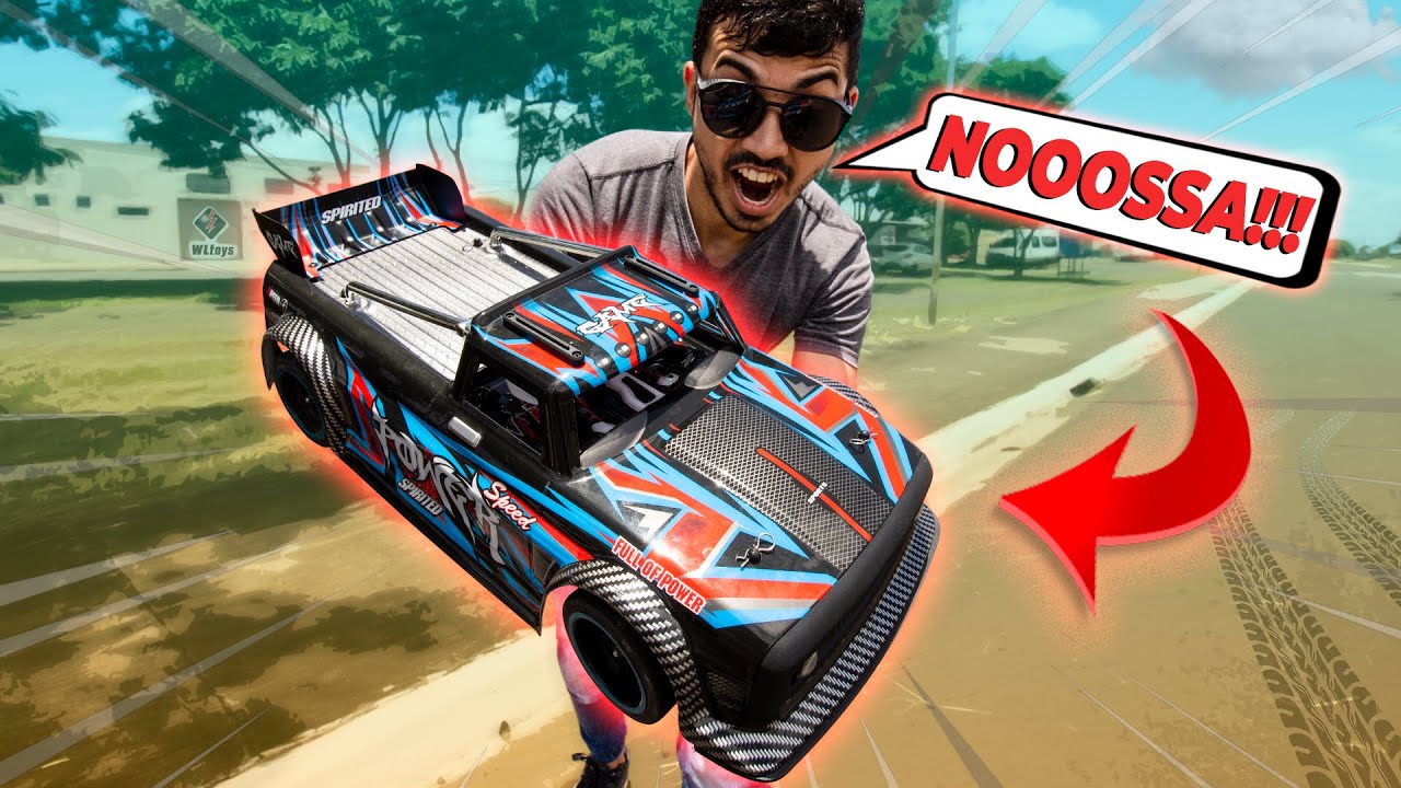 PAGUEI R$1000 nesse Carro de Controle Remoto INSANO! | NOVO Wltoys Force 104072