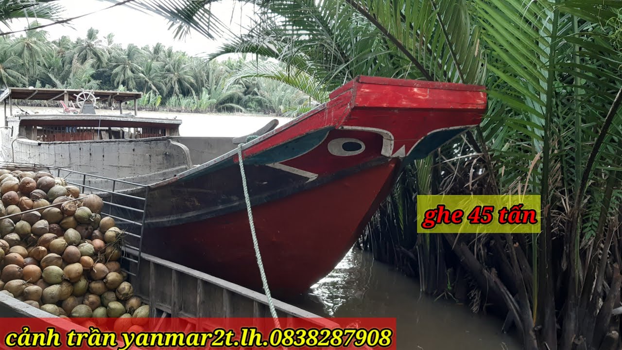 Bán ghe 45 tấn.yanmar 3s15..lh.0838287908