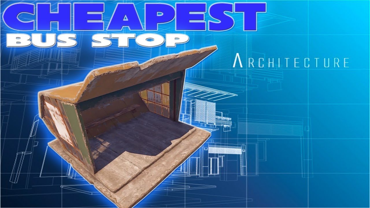 I Made the CHEAPEST BUS Stop Base Possible | RUST