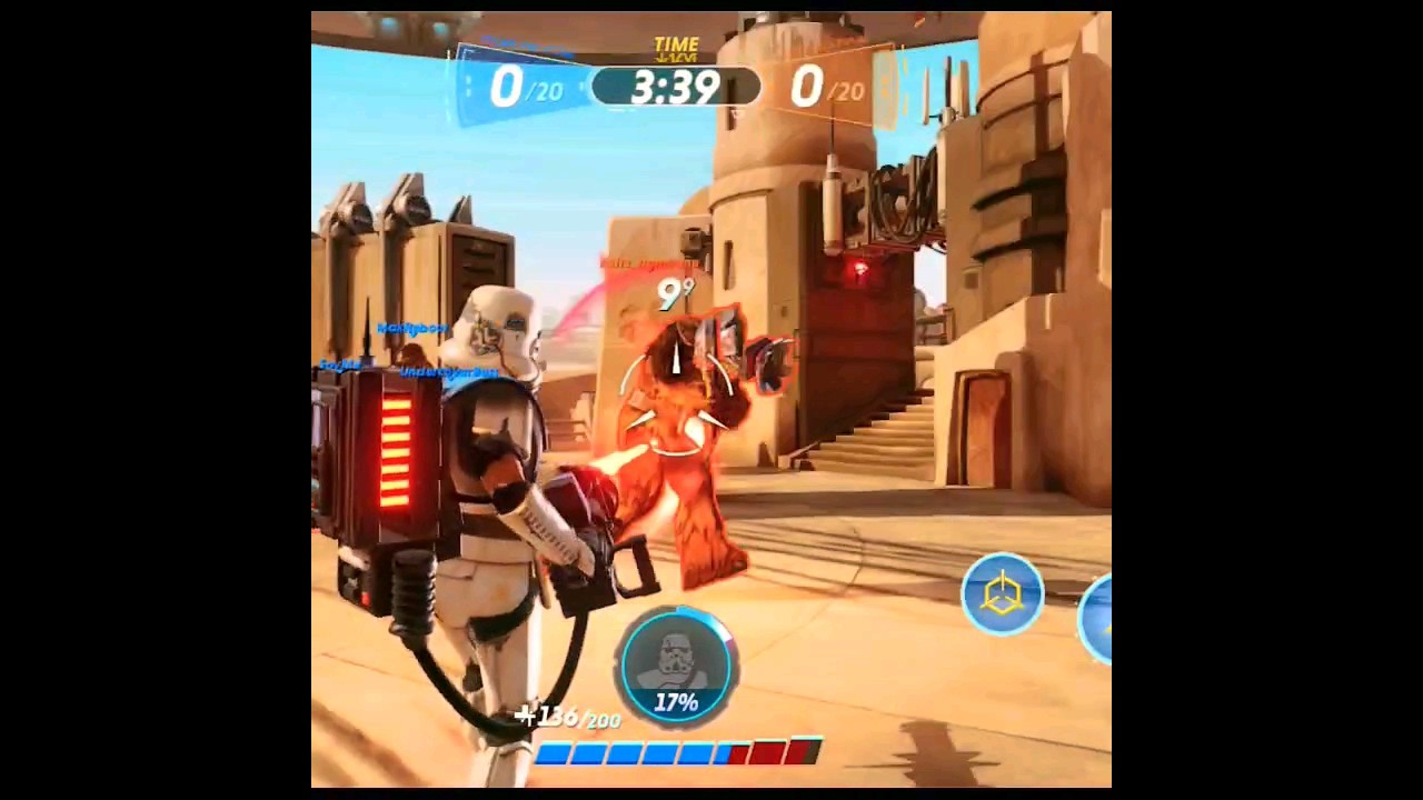 Star Wars Hunters gameplay #shorts #short