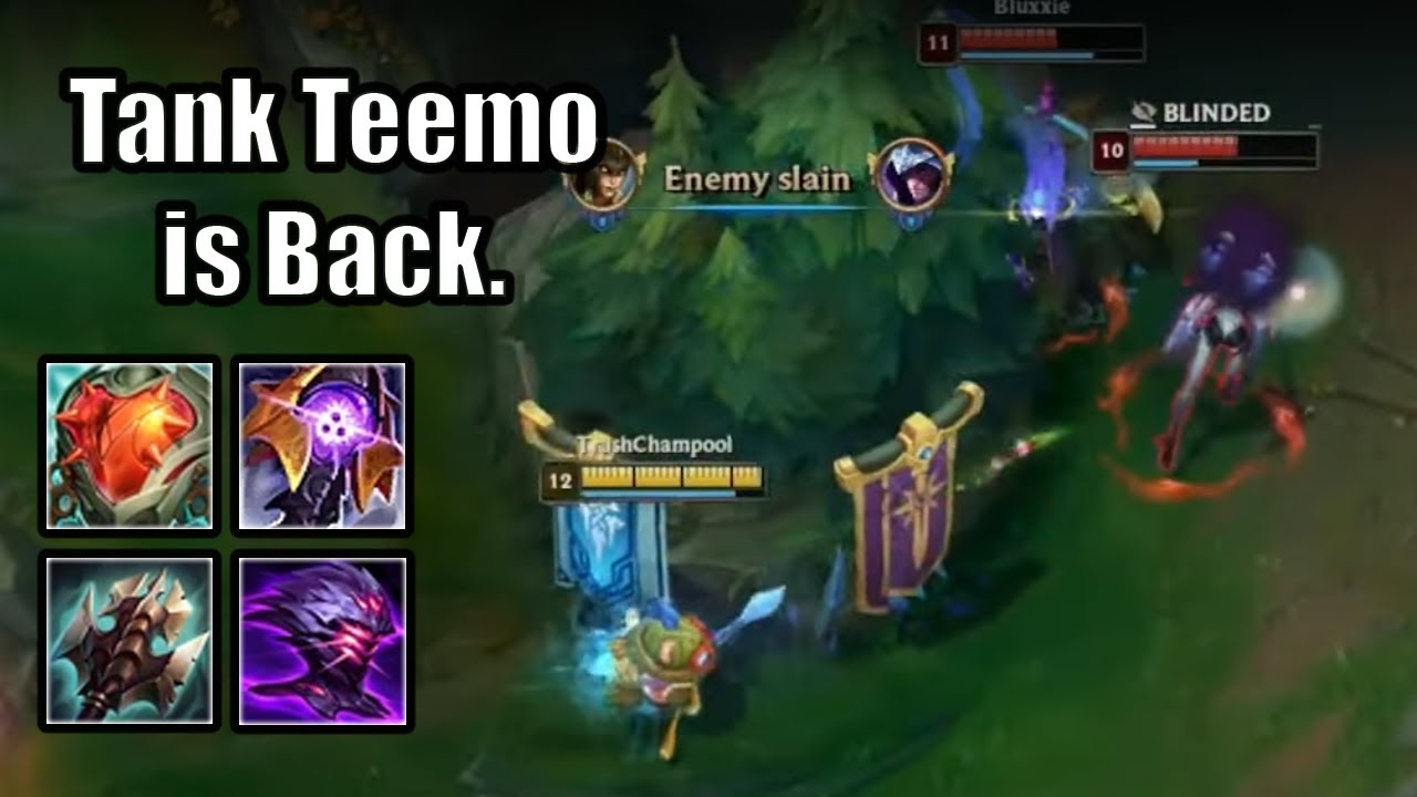 Tank Teemo Carries the Game: Teemo vs TahmKench (try hard) [Full Match]