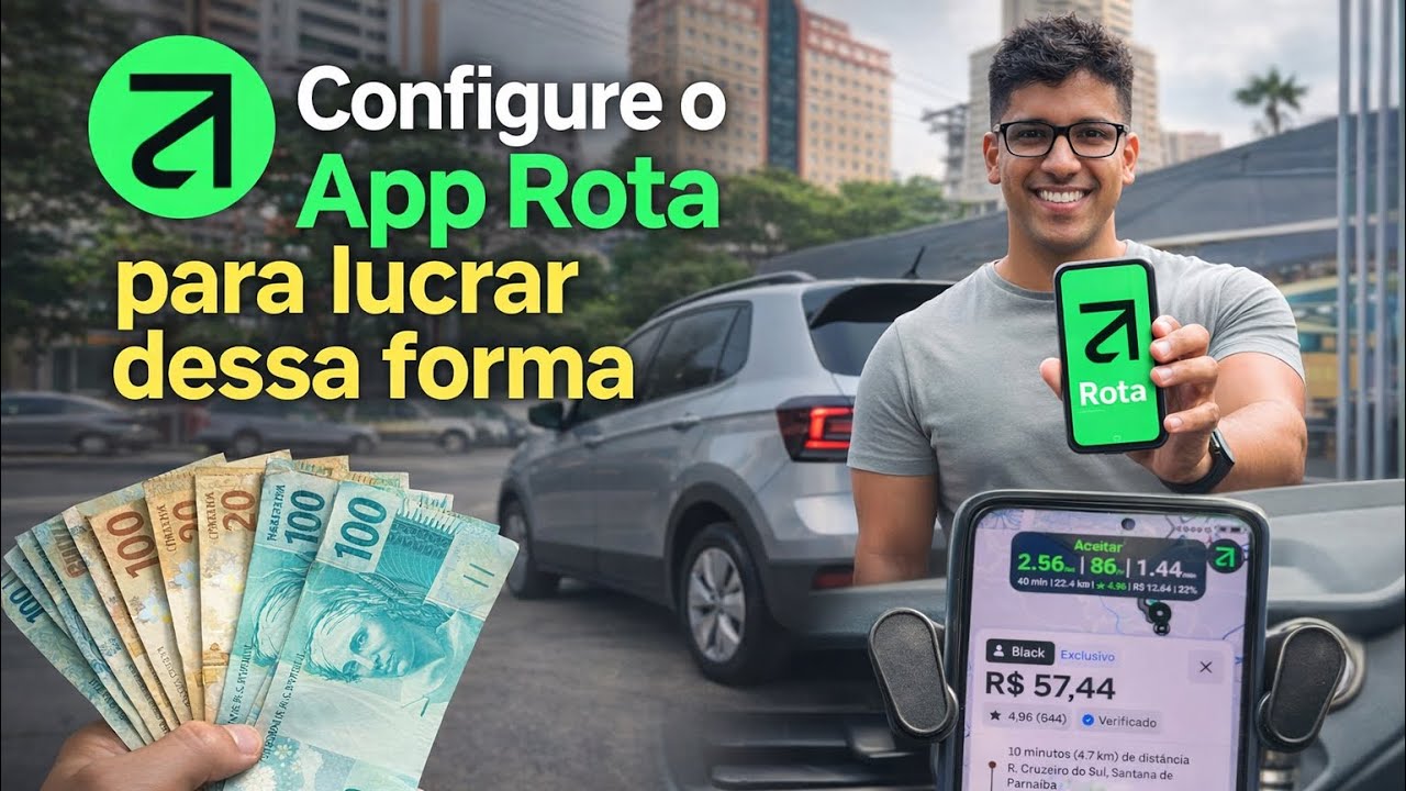🛑Essa Configura&ccedil;&atilde;o do App Rota Mudou Meus Ganhos na Uber