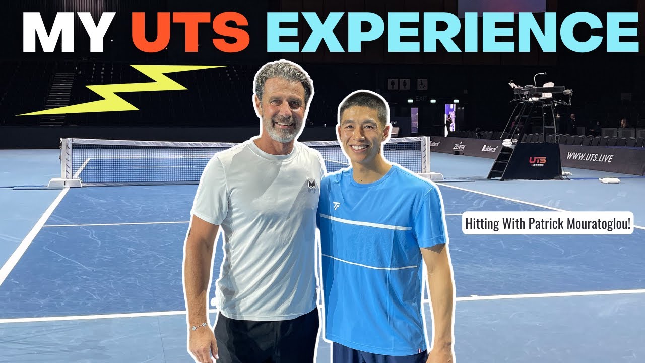 I Played with PATRICK Mouratoglou! : UTS 2023 London!