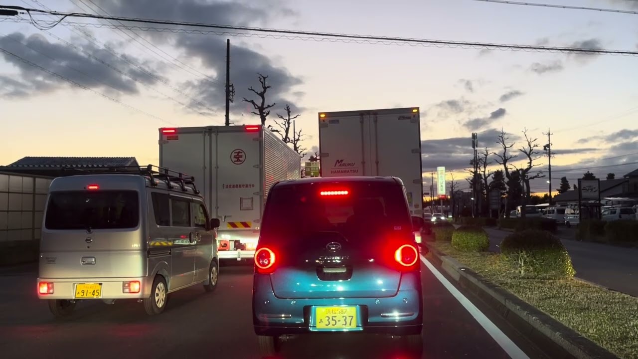 Enjoy the driving in Japan! Local street scenes of Japan! Enjoy the Japanese atmosphere.