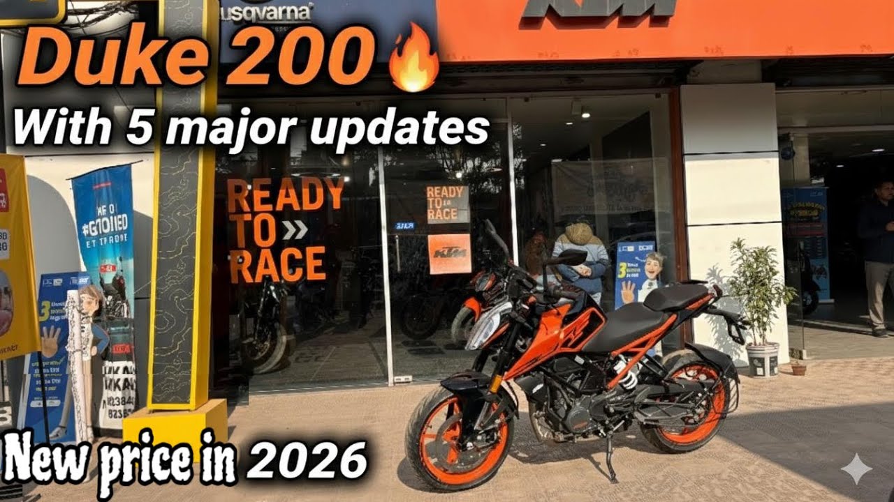 New Duke 200 🔥 with 5 Major updates ❤️‍🔥 New price in 2026 🌟 | Harsh Yadav | 