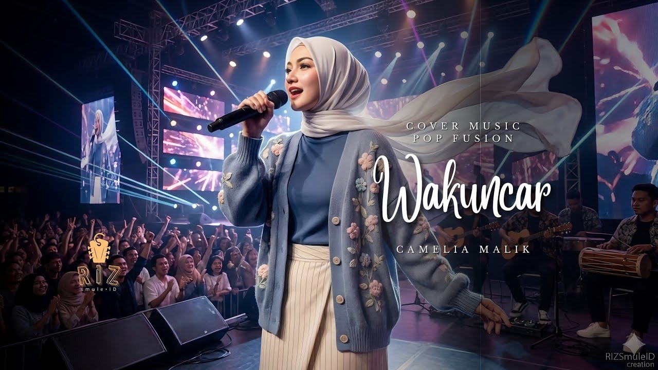 Retro Indie Song | Wakuncar - Camelia Malik | Cover Music Pop Fusion by RIZSmuleID