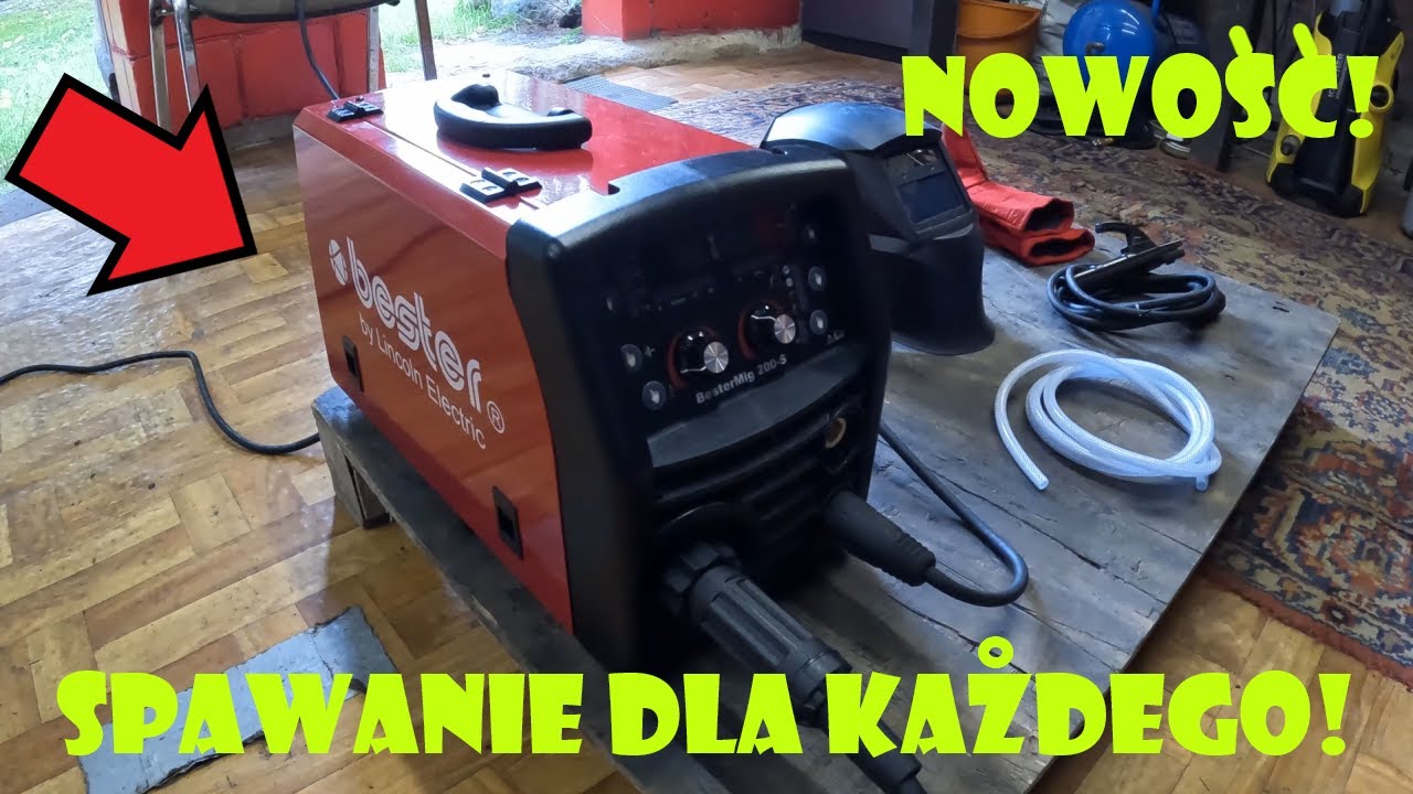 Kupiłem swój pierwszy migomat! 😎 Bester Mig 200 S😎 Spawarka dla każdego!