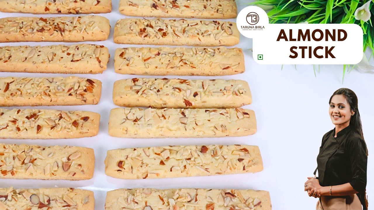 Eggless almond stick cookies | Heydrabadi style | बादाम बिस्किट | Diwali Special 