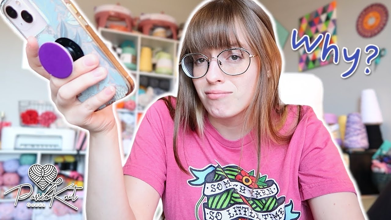 Me and Tik Tok aren’t friends | PassioKnit Vlog