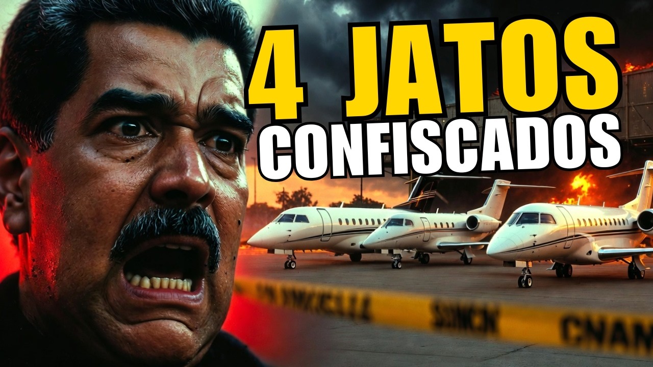 OS 4 JATOS PARTICULARES DE MADURO CONFISCADOS PELOS EUA (Valor Total: US$ 80 Milhões)