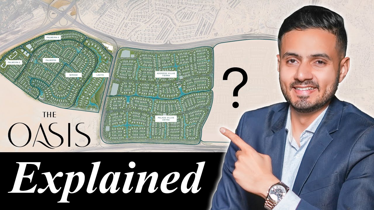 The Oasis by Emaar - EXPLAINED | Palmiera - Mirage - Lavita - Tierra - Ostra - Mareva - Mareva 2