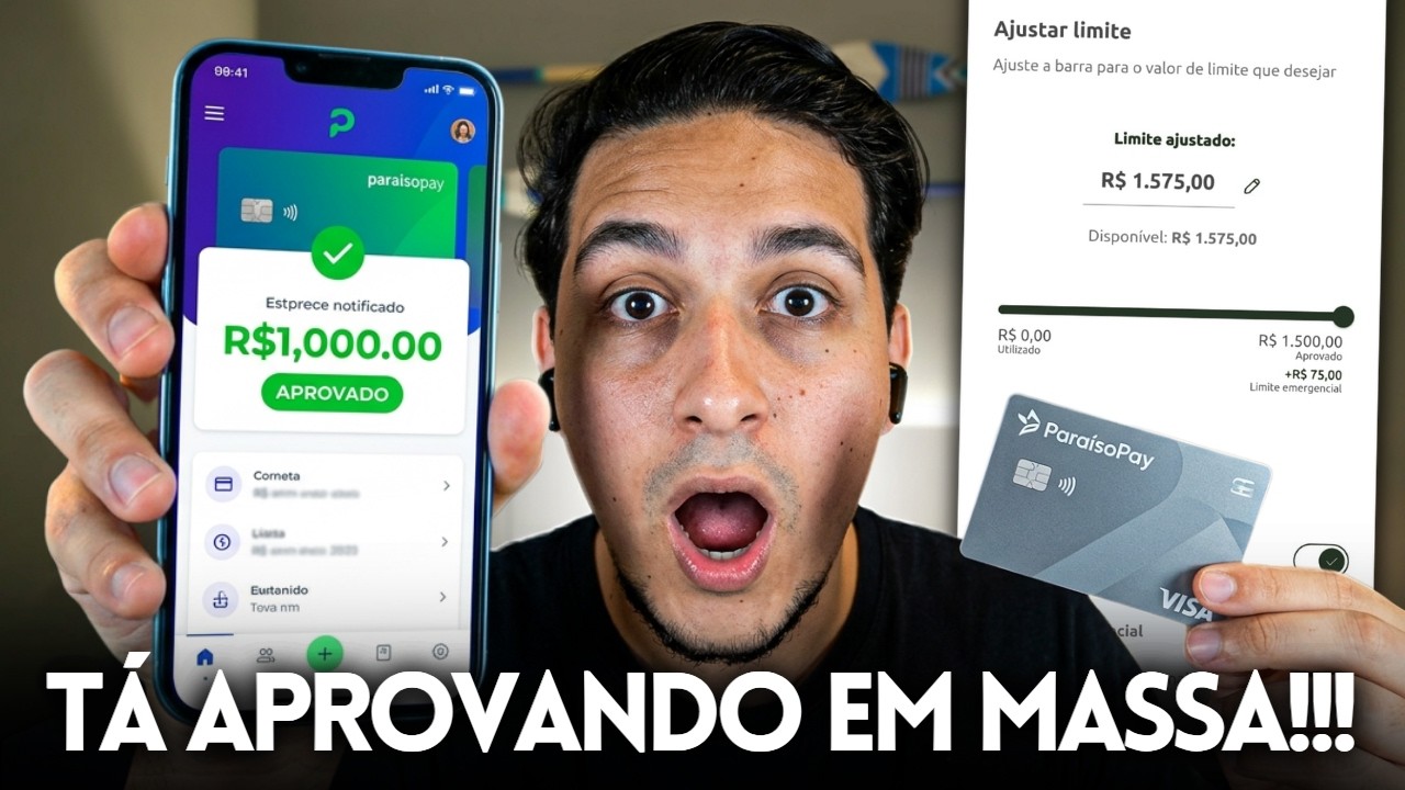 Esse Novo APP N&atilde;o Para de Libera Cr&eacute;dito! T&aacute; Aprovando Em Massa | Veja Como Solicitar o Seu